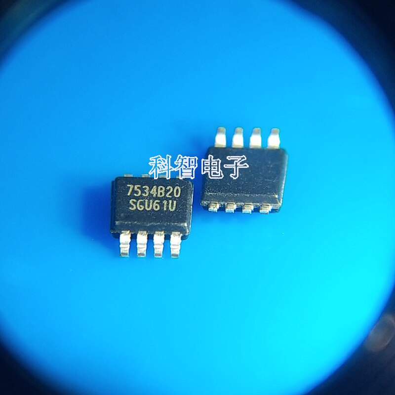 10pcs  ο UP7534BRA8-20 7534B20 MSOP8 